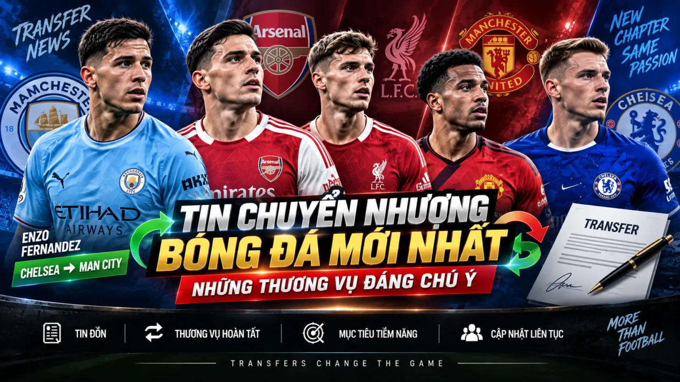 Tin Chuyển Nhượng Bóng Đá Mới Nhất – Những Thương Vụ Đáng Chú Ý